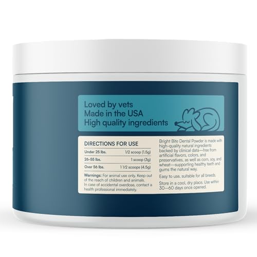 Reggie Dental Powder for Dogs | Reduce Bad Breath in 7 Days, Plaque & Tartar Control | Natural Dog Dental Supplement | Postbiotic Formula with Organic Kelp | Vet-Approved & Made in USA | 60 Servings ReggieBuy Supplements Australia