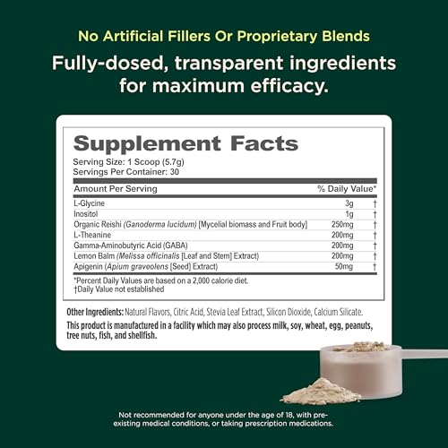 The Genius Brand Genius Rest Nootropic – Melatonin-Free Sleep Support Supplement for Calm & Relaxation – Lemon Tea – 30 Servings The Genius BrandBuy Supplements Australia