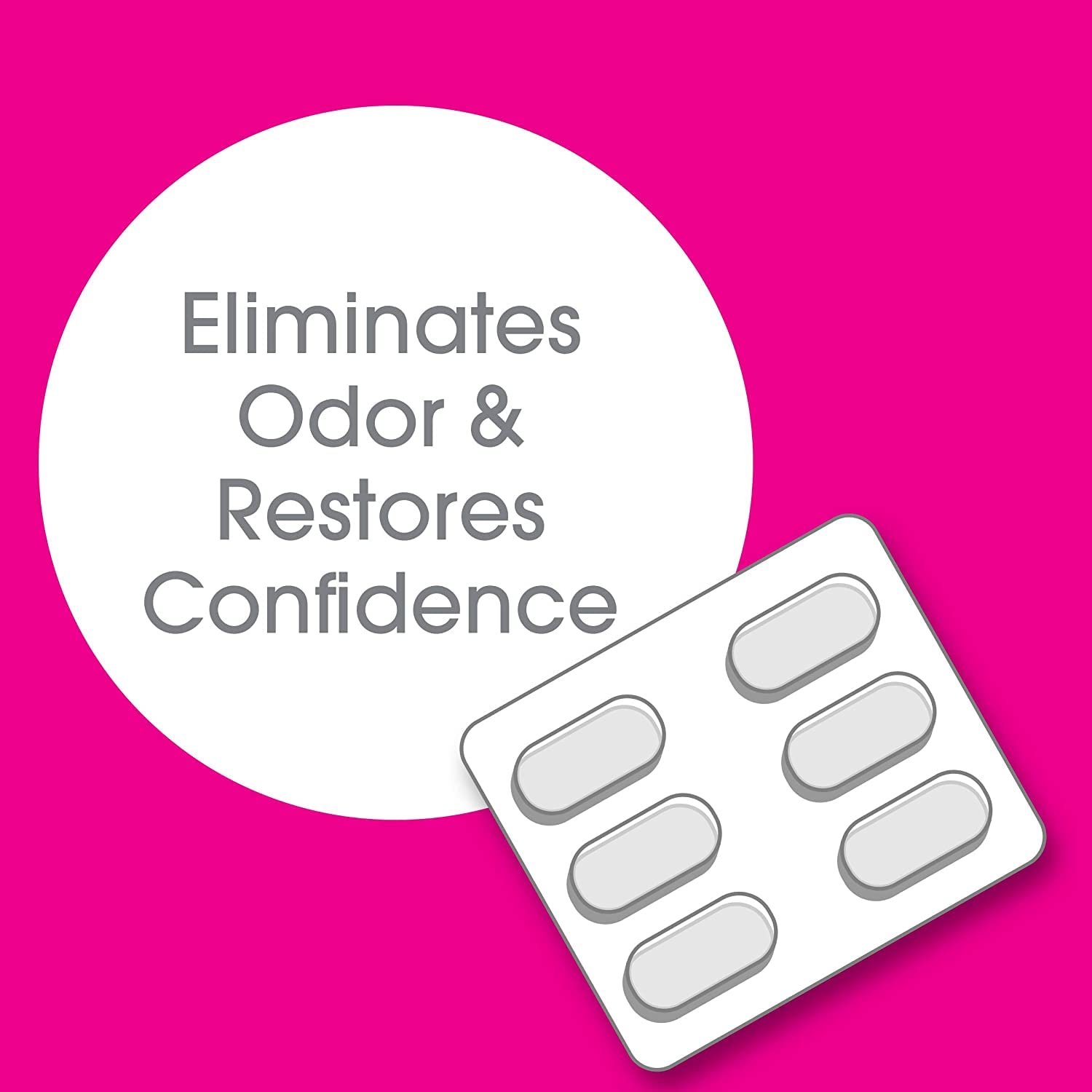 vH Essentials Vaginal Odor Treatment with Vitamin C, Boric Acid Suppositories Alternative, Supports Balanced pH, Eliminates Naturally, Suppositories, 6 w/Applicator, White vH essentialsBuy Supplements Australia