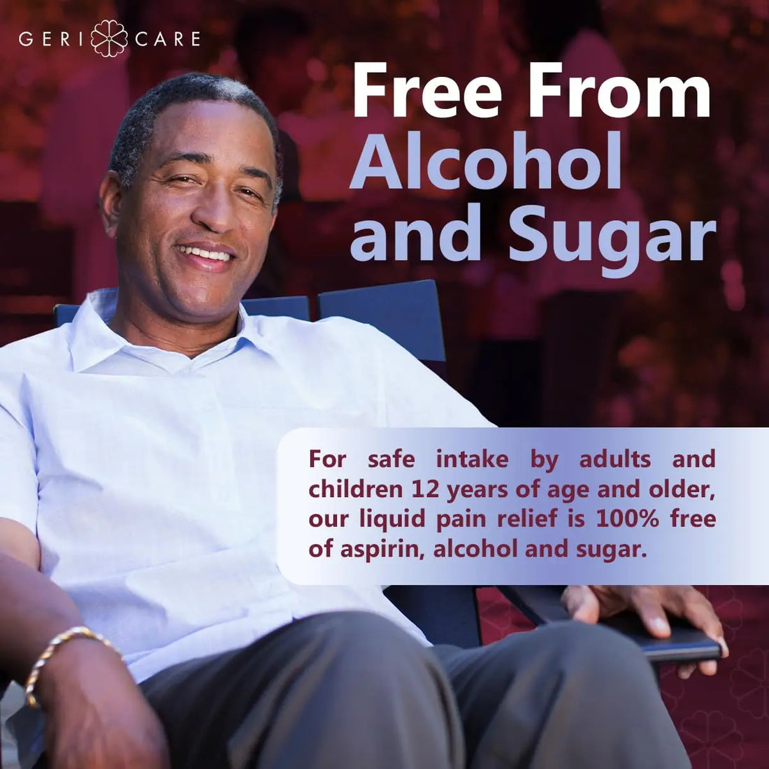 GeriCare Extra Strength Acetaminophen 500 mg Adult Liquid Pain Relief, Fever Reducer, 8 FL OZ (Pack of 1) GeriCareBuy Supplements Australia