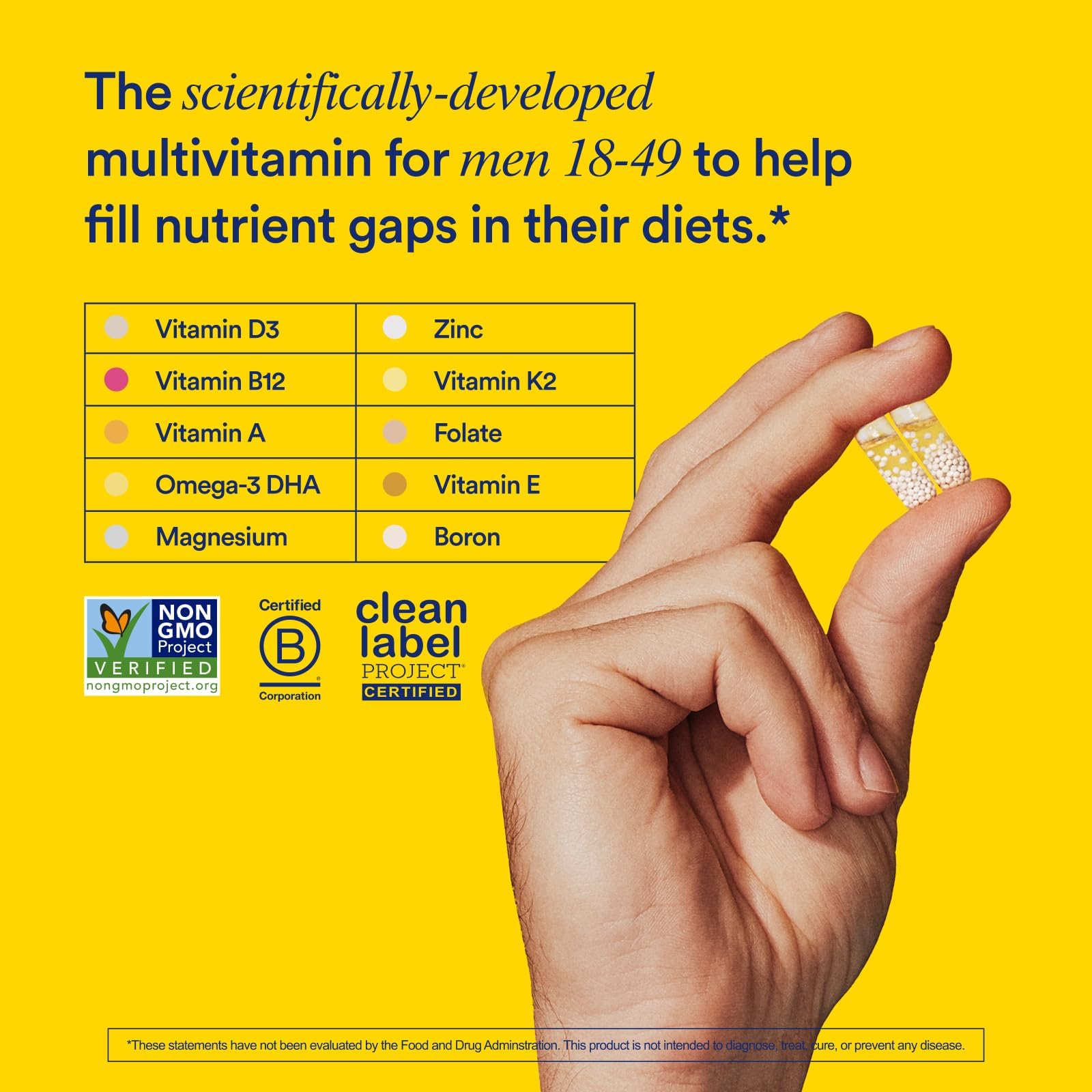 Ritual Synbiotic+ Probiotic Gut Health Support and Men's 18+ Multivitamin RitualBuy Supplements Australia