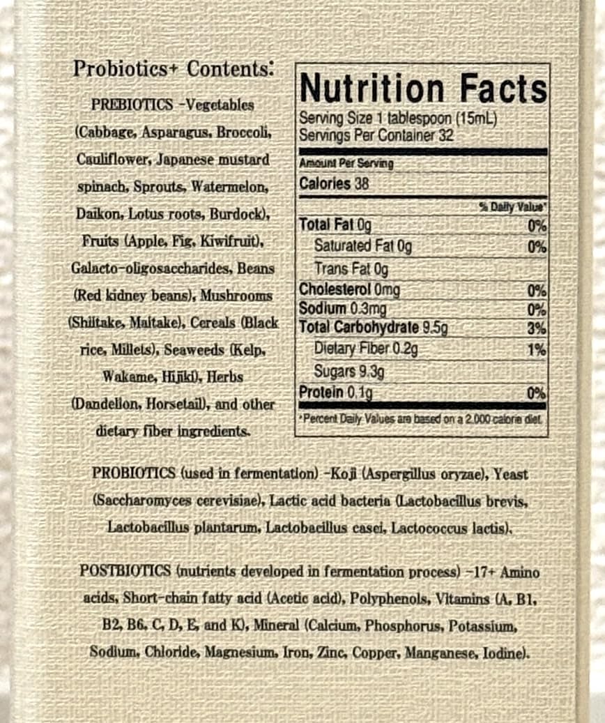 R's KOSO 3-Day Cleanse Japanese Enzyme Drink Rich in Postbiotics, Probiotics and Prebiotic, Made from 100+ Vegetables ＆ Fruits - Natural Support for Better Digestion & Gut Health + Detox - 16oz R's KOSOBuy Supplements Australia