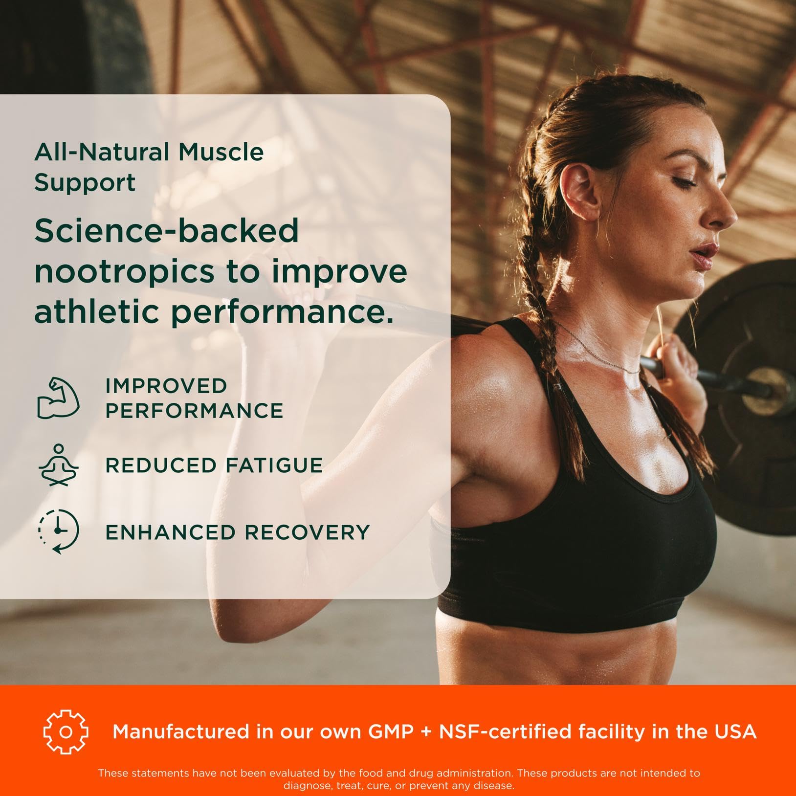 The Genius Brand Genius Creatine - Creatine Monohydrate Powder for Active Lifestyles - Endurance, Strength, Brain Performance & Muscle Health Support - Mind-to-Muscle Formula - Unflavored - 6 oz The Genius BrandBuy Supplements Australia