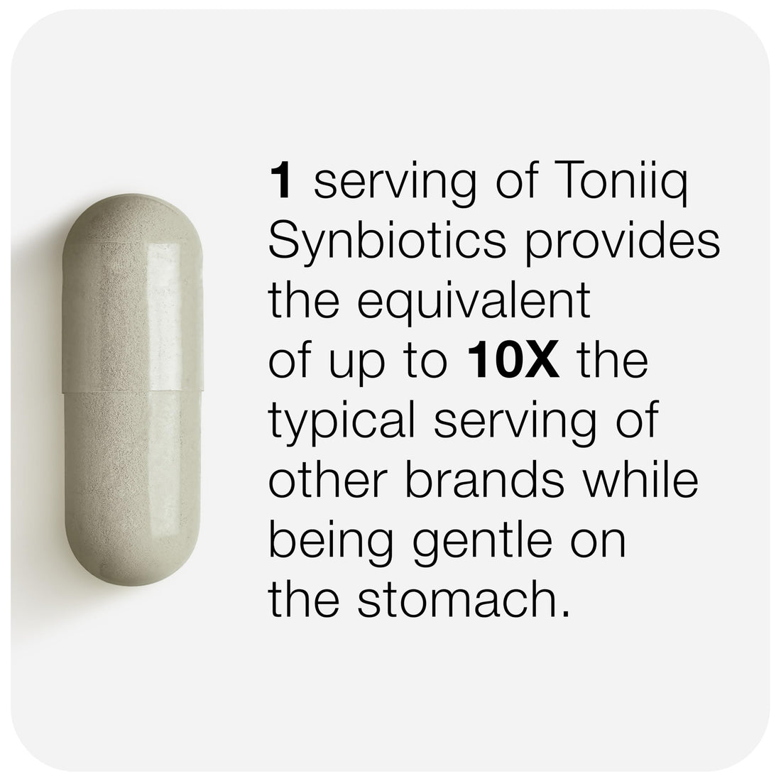 Toniiq Prebiotics and Probiotics – 200B TFU with Postbiotics IMMUSE® & ButyraGen® – 30 Strains – Shelf-Stable Synbiotic Formula – Third-Party Tested – 60 Capsules ToniiqBuy Supplements Australia