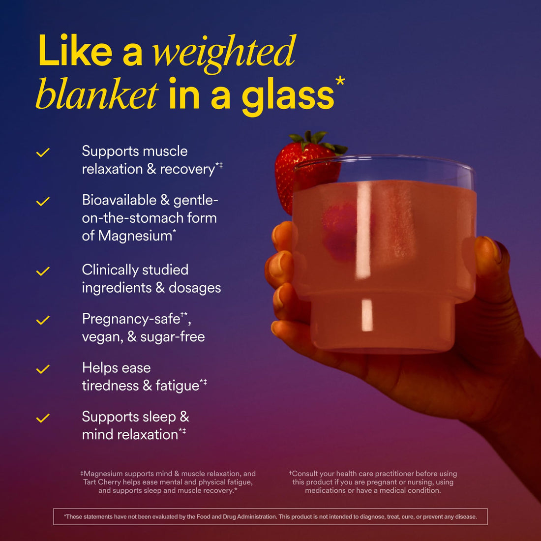 Ritual Magnesium+ Drink Mix Supplement | 2-in-1 Science-Backed Tart Cherry & Gentle on Stomach Magnesium Bisglycinate | Formulated for Mind & Muscle Relaxation | Supports Sleep & Calm | 30 Servings RitualBuy Supplements Australia