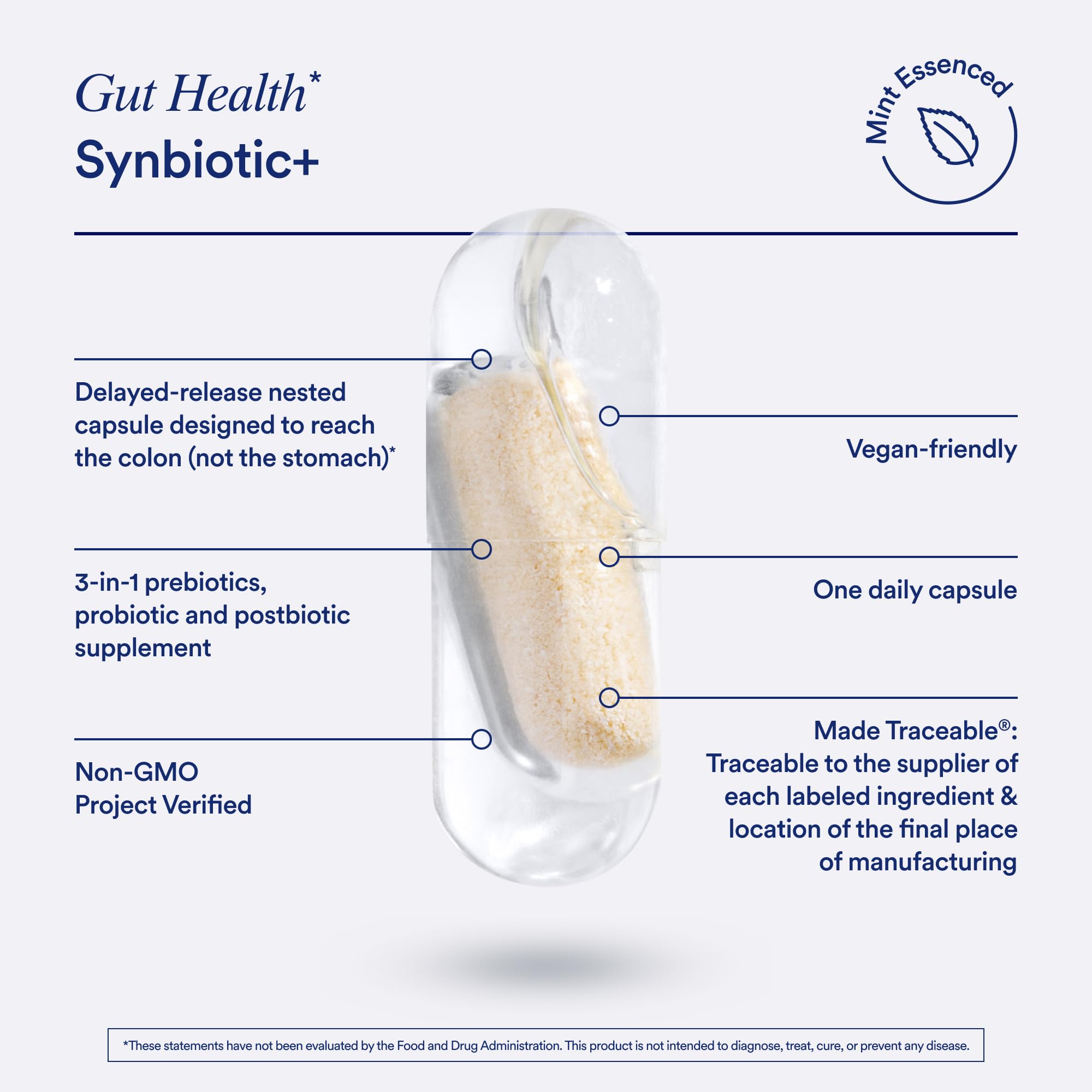 Ritual Postnatal Multivitamin and Gut Duo Supplements with Postnatal Vitamins and Synbiotic+: 3-in-1 Probiotic, Prebiotic, Postbiotic, Supports Lactation, and Gut Health, 30 Day Supply RitualBuy Supplements Australia