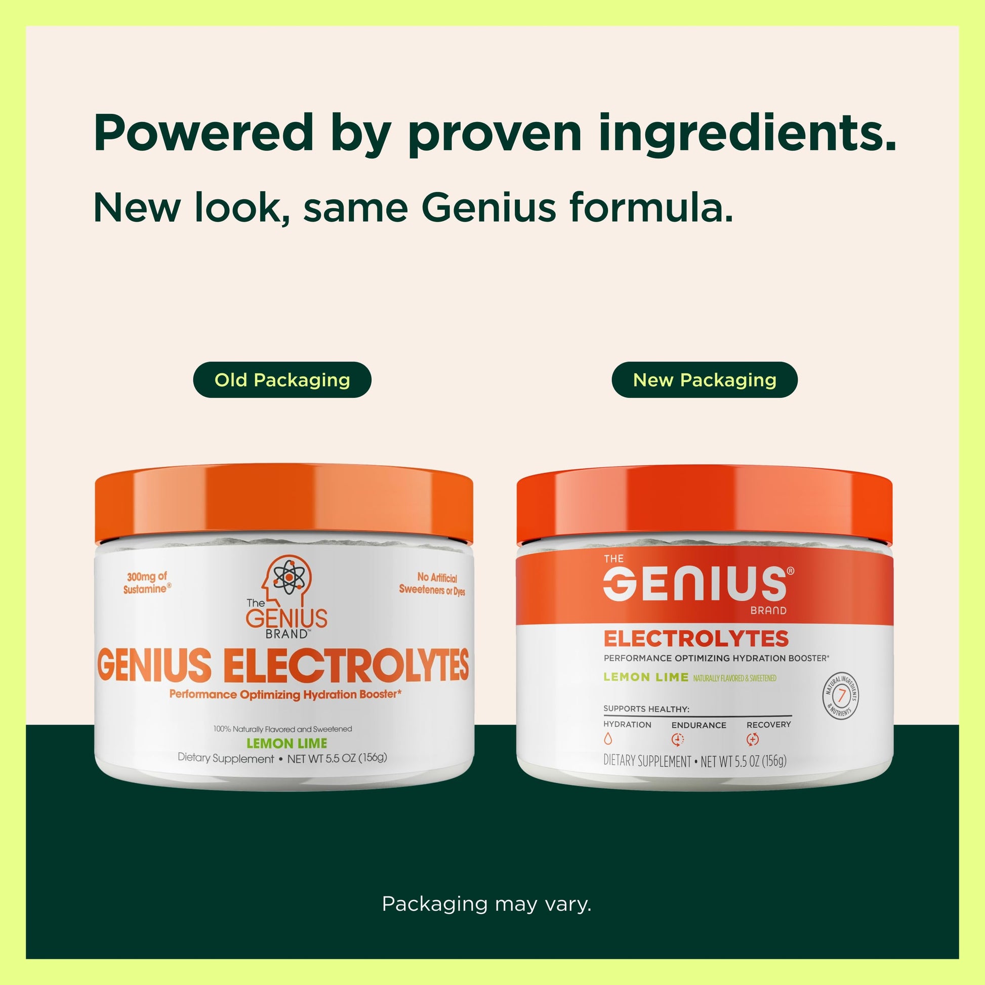 The Genius Brand Genius Electrolytes - Electrolyte Powder for Active Lifestyles - Supports Hydration, Energy, Endurance, Muscle Growth & Recovery - Lemon Lime - 30 Servings The Genius BrandBuy Supplements Australia