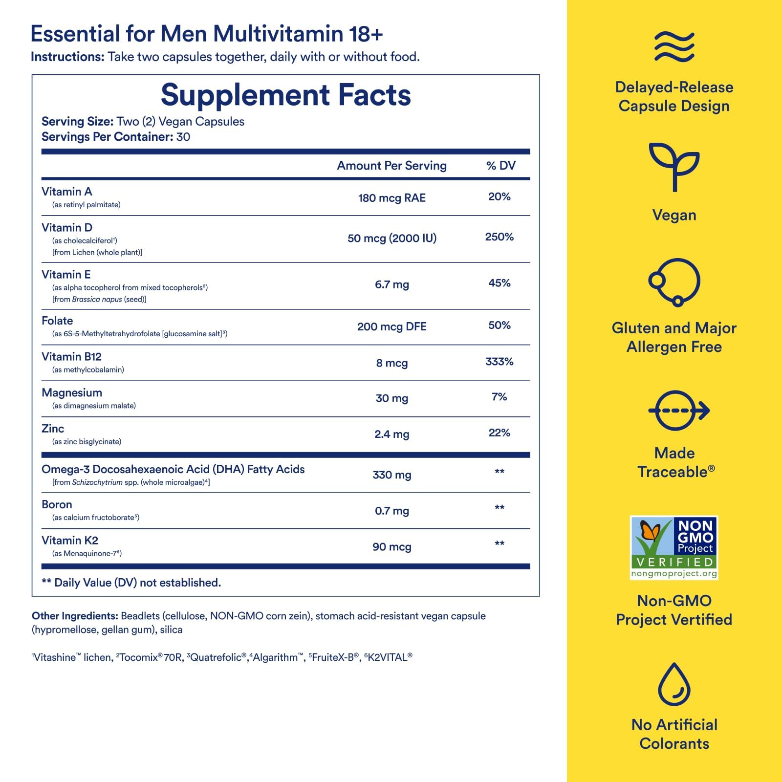 Ritual Synbiotic+ Probiotic Gut Health Support and Men's 18+ Multivitamin RitualBuy Supplements Australia