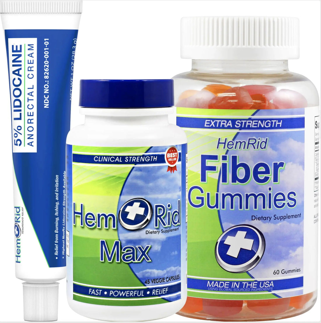 HemRid Complete Hemorrhoid Support System – Max Formula, Lidocaine Cream & Fiber Gummies for Immediate Relief & Long-Term Comfort HemRidBuy Supplements Australia