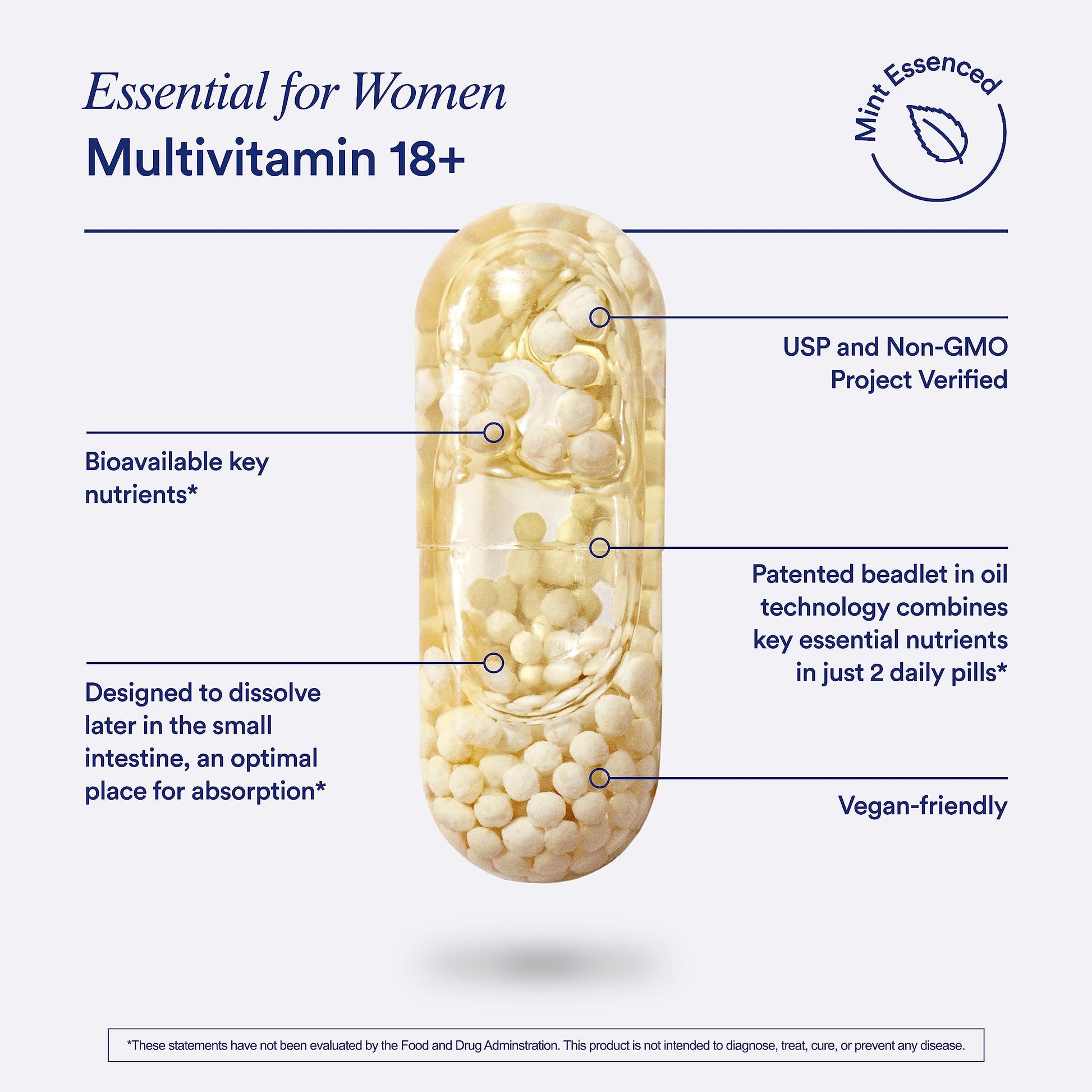 Ritual Multivitamin for Women 18+ & Daily Gut Health Support, 30 Days Supply RitualBuy Supplements Australia