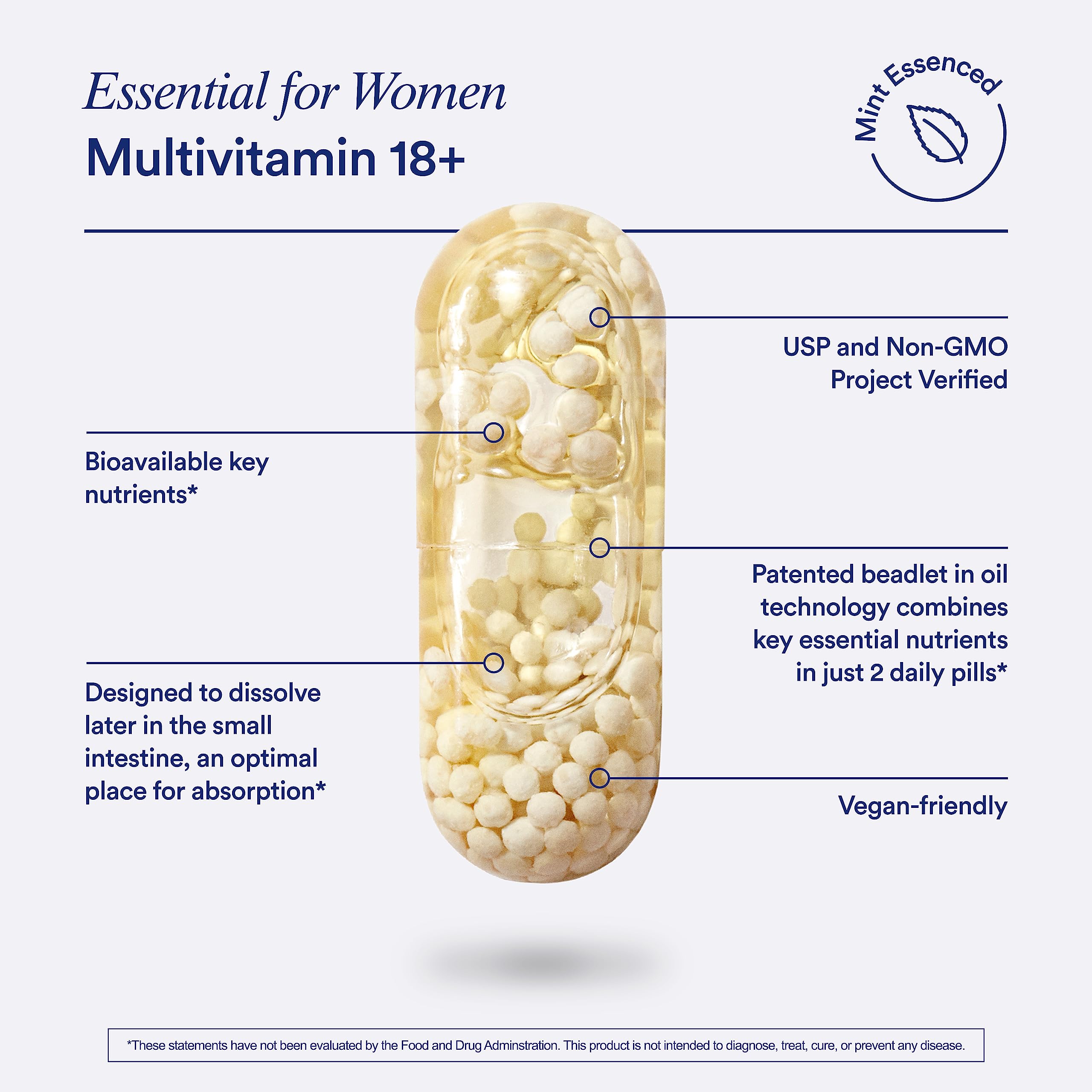 Ritual Multivitamin for Women 18+ & Daily Gut Health Support, 30 Days Supply RitualBuy Supplements Australia