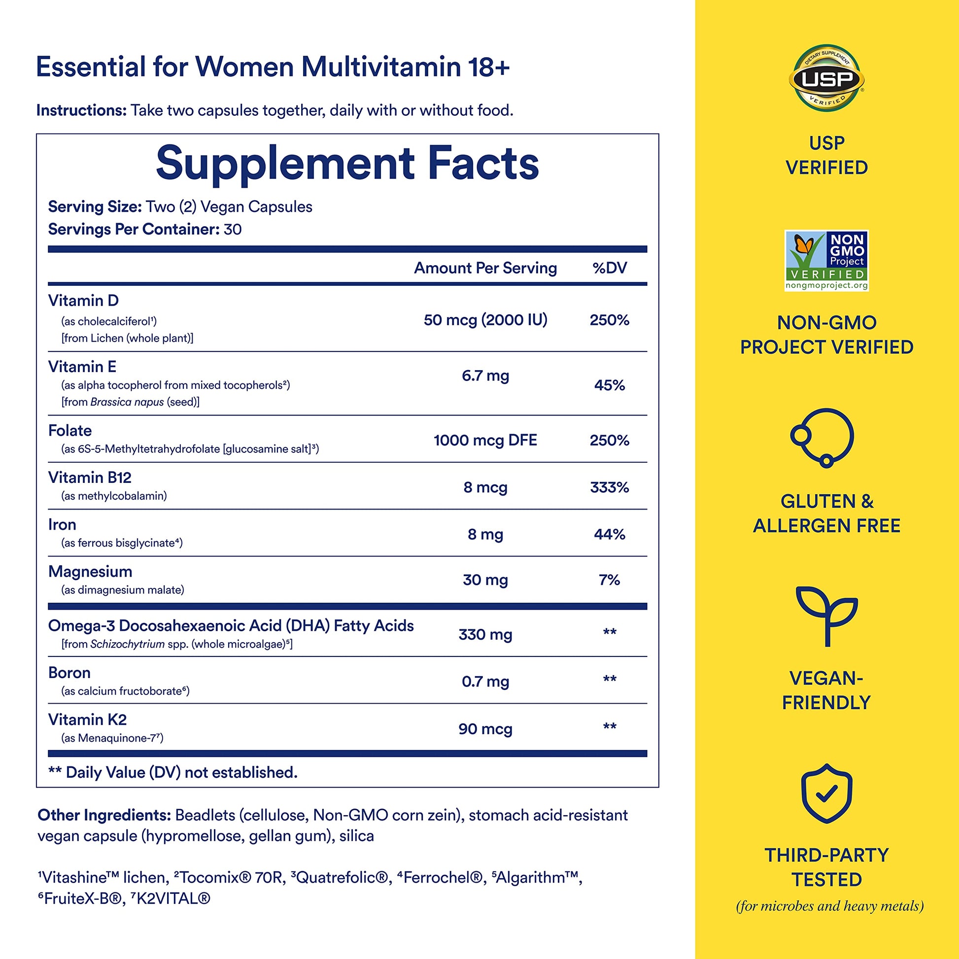 Ritual Multivitamin for Women 18+ & Daily Gut Health Support, 30 Days Supply RitualBuy Supplements Australia