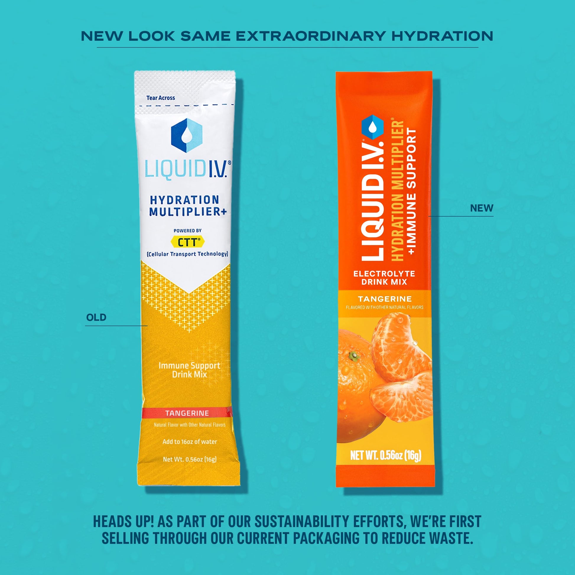Liquid I.V.® Hydration Multiplier +Immune Support - Tangerine | Electrolyte Powder Drink Mix | 1 Pack (14 Servings) Liquid I.V.Buy Supplements Australia