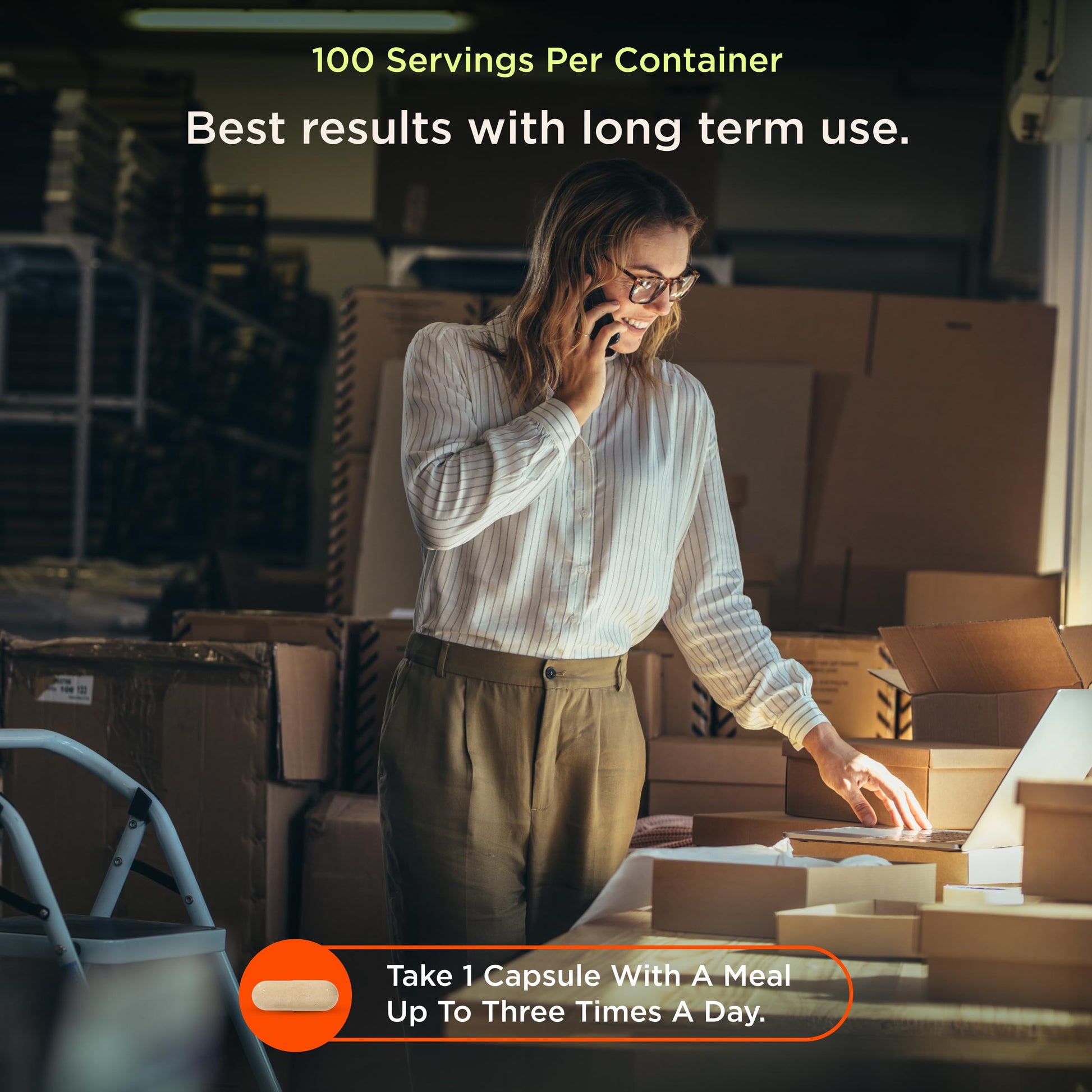 Genius Caffeine - Sustained-Release Microencapsulated Caffeine Pills for Smooth, Long-Lasting Energy & Focus - No Jitters or Crash - 100mg per Capsule - 100 Servings - Natural Performance Booster The Genius BrandBuy Supplements Australia