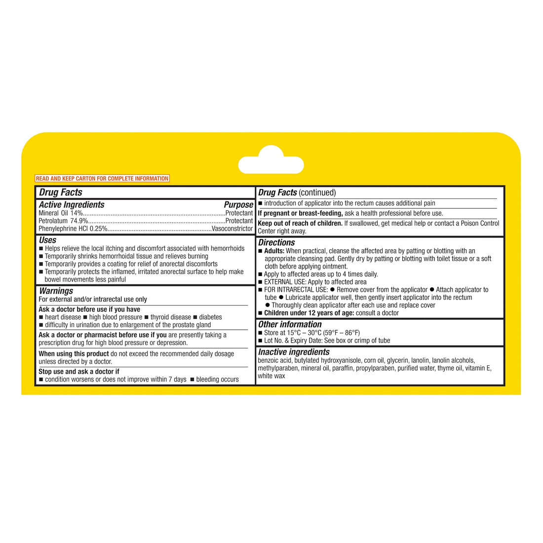 A+Health Hemorrhoid Treatment, Hemorrhoidal Ointment Relieves Symptoms of Burning, Itching, Discomfort, 2 Ounce Tube with Applicator, Reduces Irritation and Pain Relief A+HealthBuy Supplements Australia