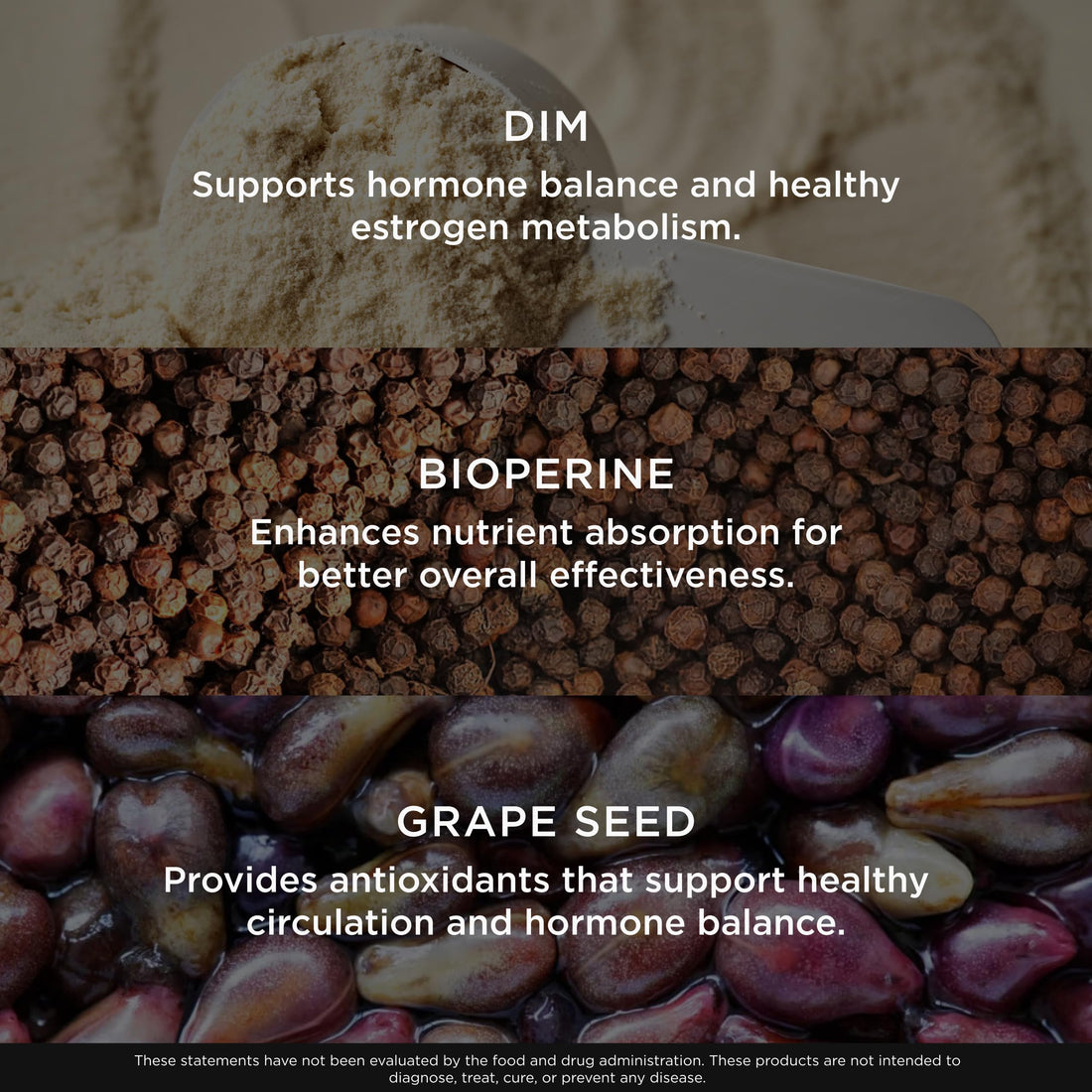 Genius Estrogen Balance, Dim Supplement - Blocker for Men & Women - Hormones, Hormonal Acne & Menopause - Aromatase Inhibitor with Grape Seed Extract & BioPerine - 30 Capsules The Genius BrandBuy Supplements Australia